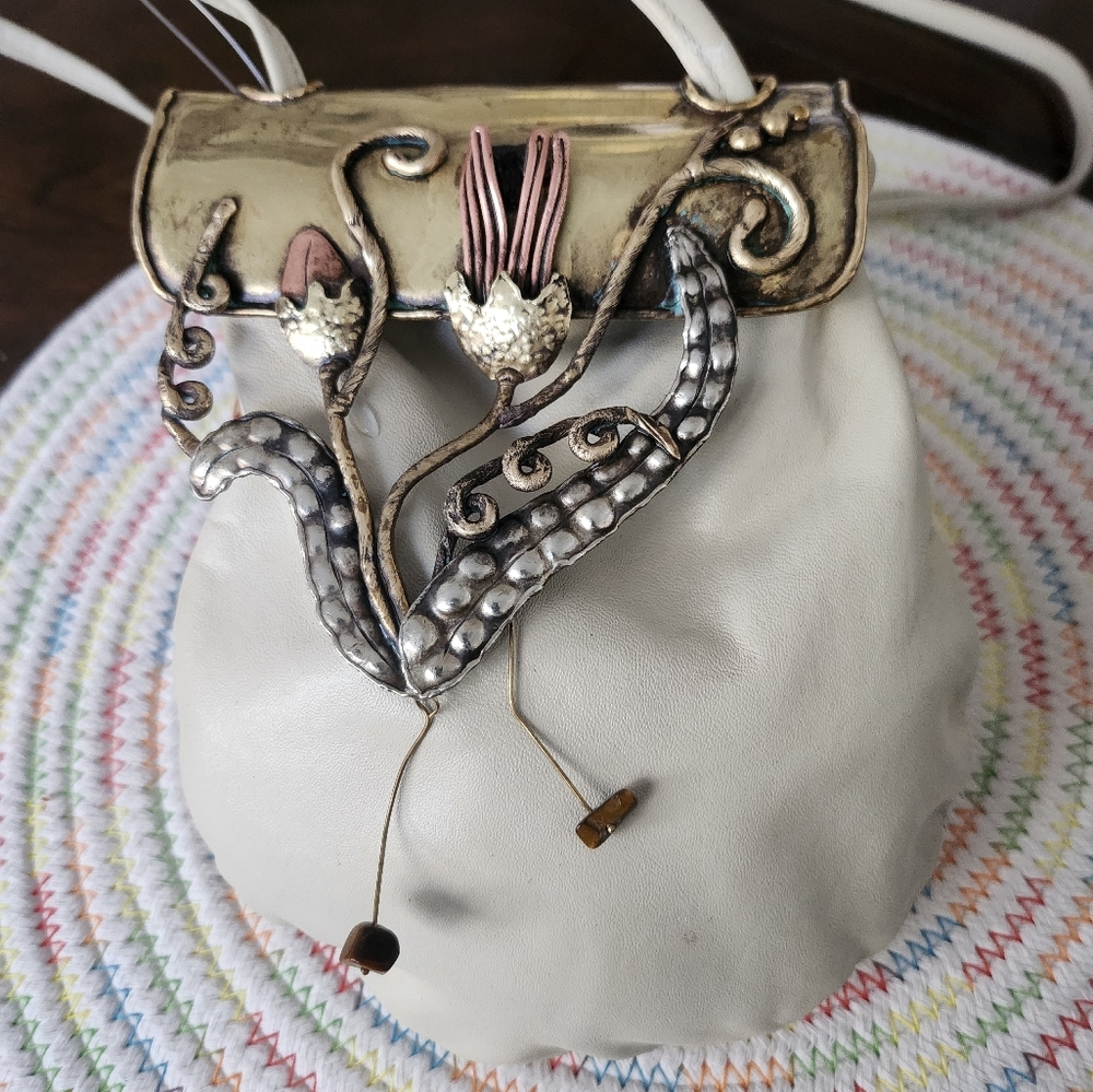 Leather Evening Bags 1970s Vintage Bags, Handbags & Cases